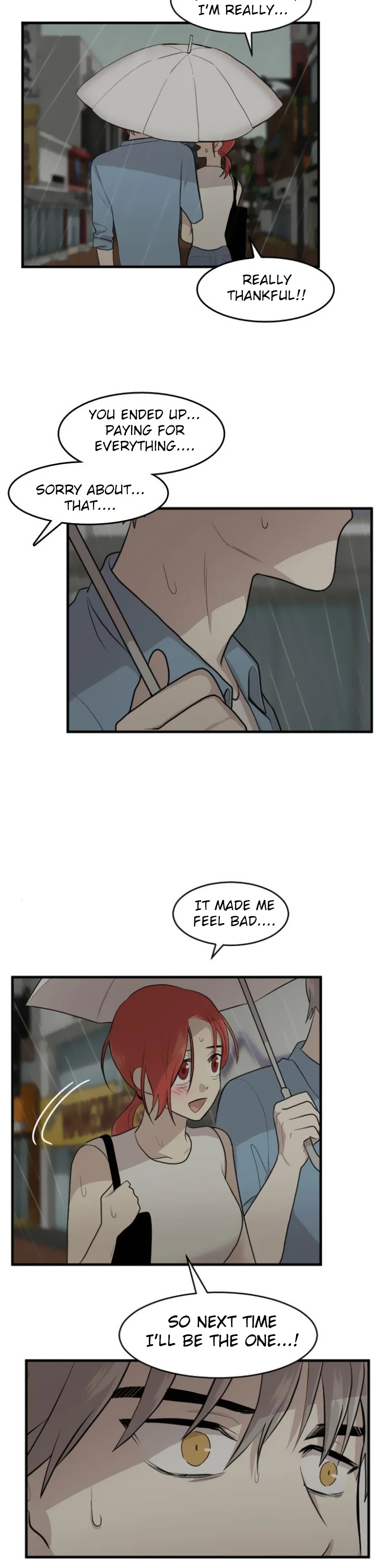 My ID is Gangnam Beauty Chapter 45 page 12 - Chapter 45: Thump Thump Thump - Too Close
