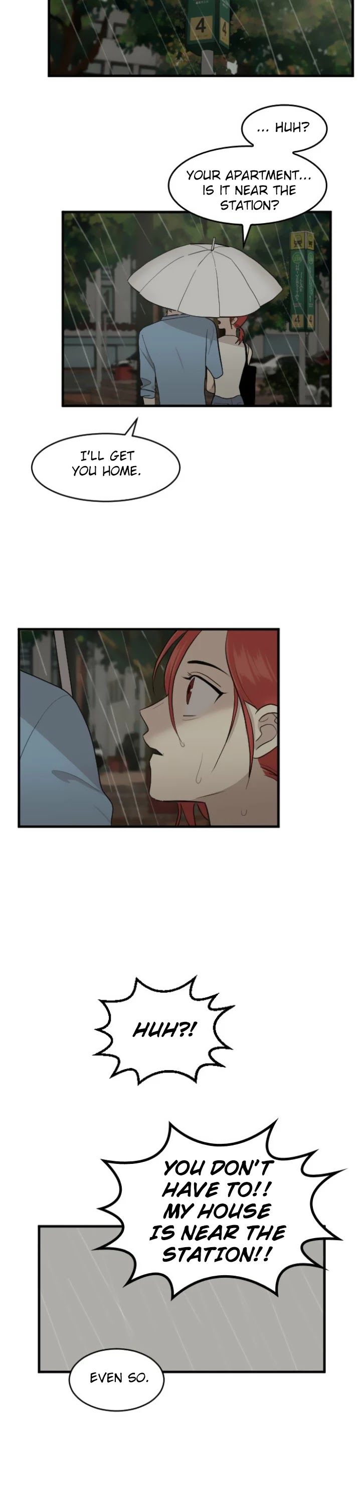 My ID is Gangnam Beauty Chapter 45 page 17 - Chapter 45: Thump Thump Thump - Too Close