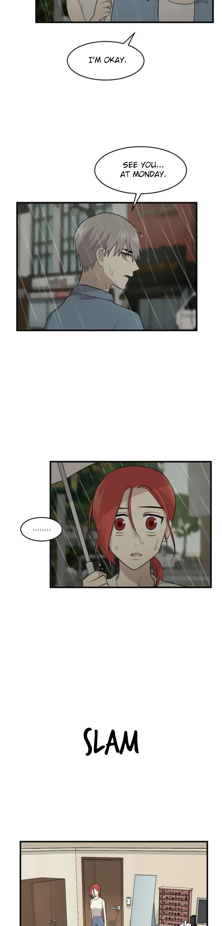 My ID is Gangnam Beauty Chapter 45 page 22 - Chapter 45: Thump Thump Thump - Too Close