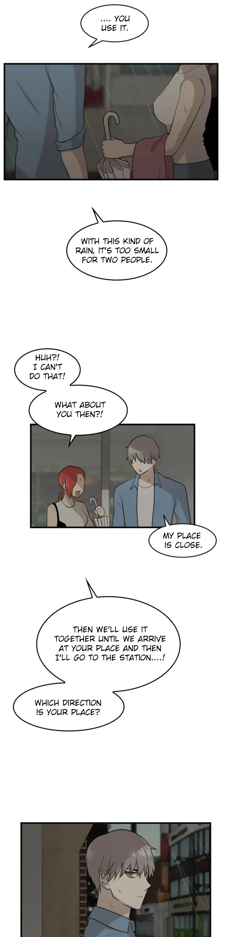 My ID is Gangnam Beauty Chapter 45 page 7 - Chapter 45: Thump Thump Thump - Too Close