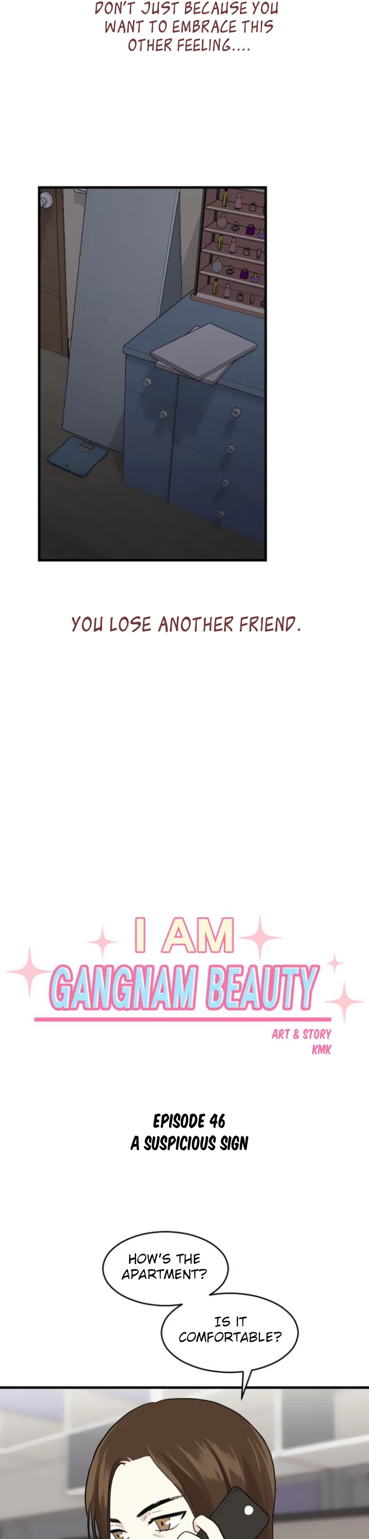 My ID is Gangnam Beauty Chapter 46 page 2 - Chapter 46: A Suspicious Sign