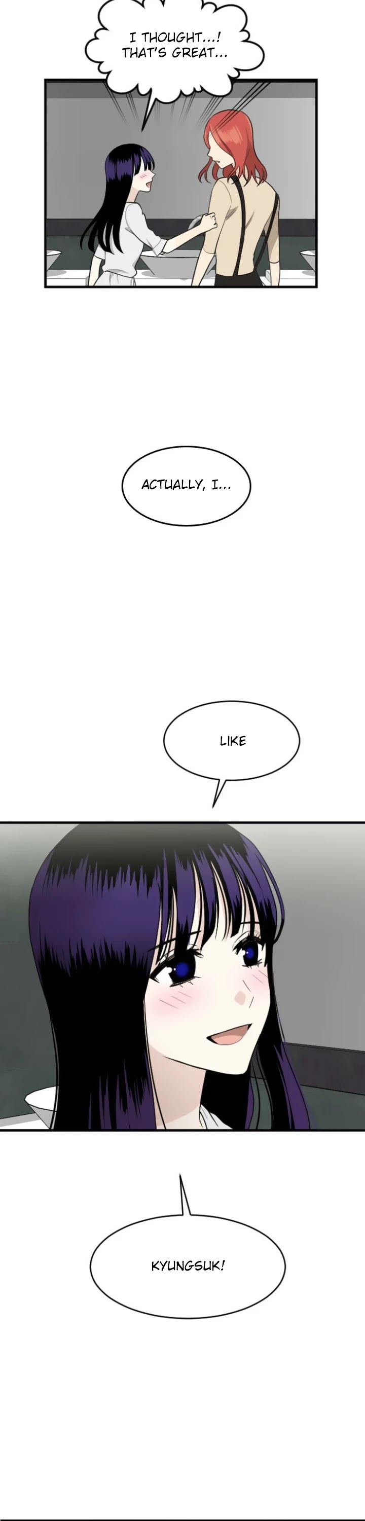 My ID is Gangnam Beauty Chapter 48 page 7 - Chapter 48: I Like, Kyungsuk