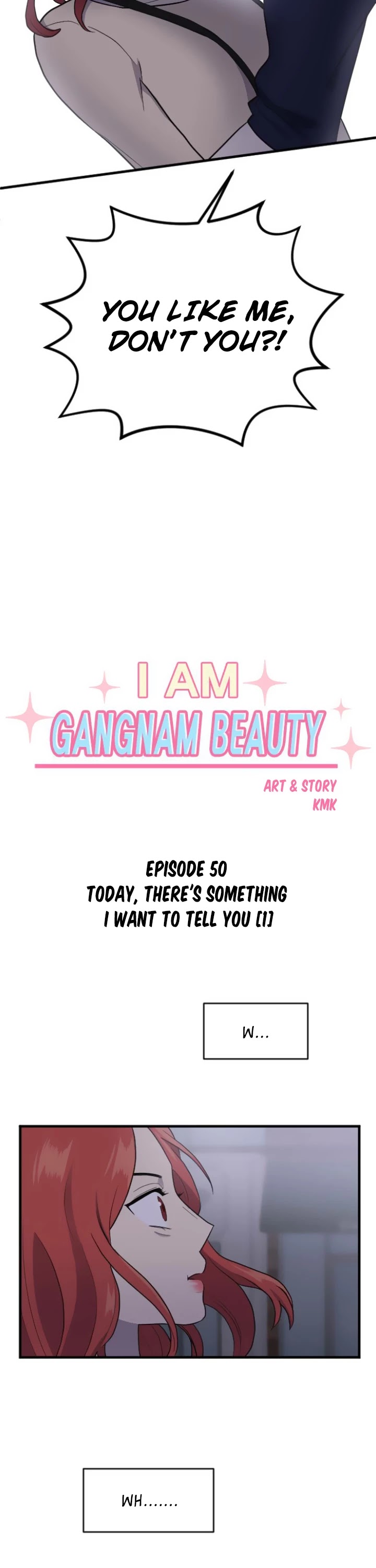 My ID is Gangnam Beauty Chapter 50 page 2 - Chapter 50: Today, There's Something I Want To Tell You (1)