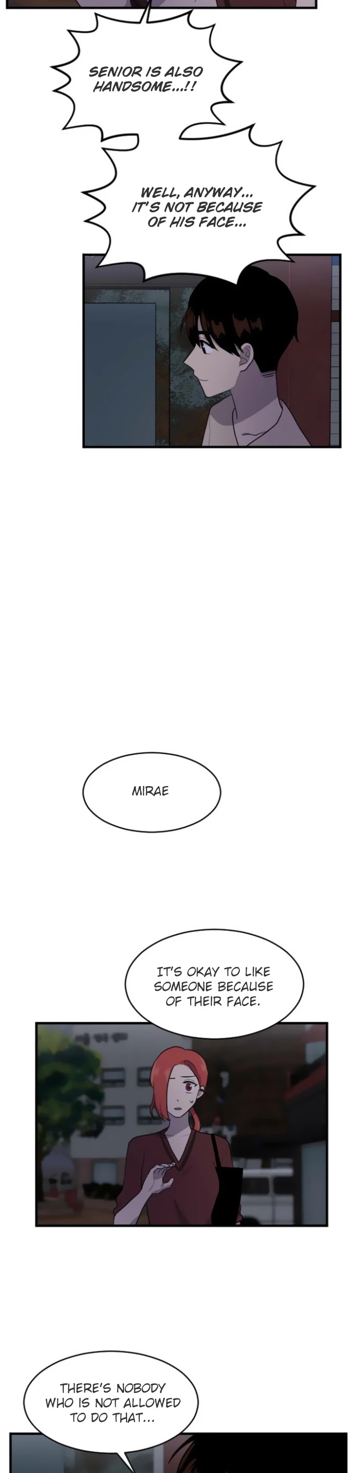 My ID is Gangnam Beauty Chapter 54 page 22 - Chapter 54: To Me, Senior is...