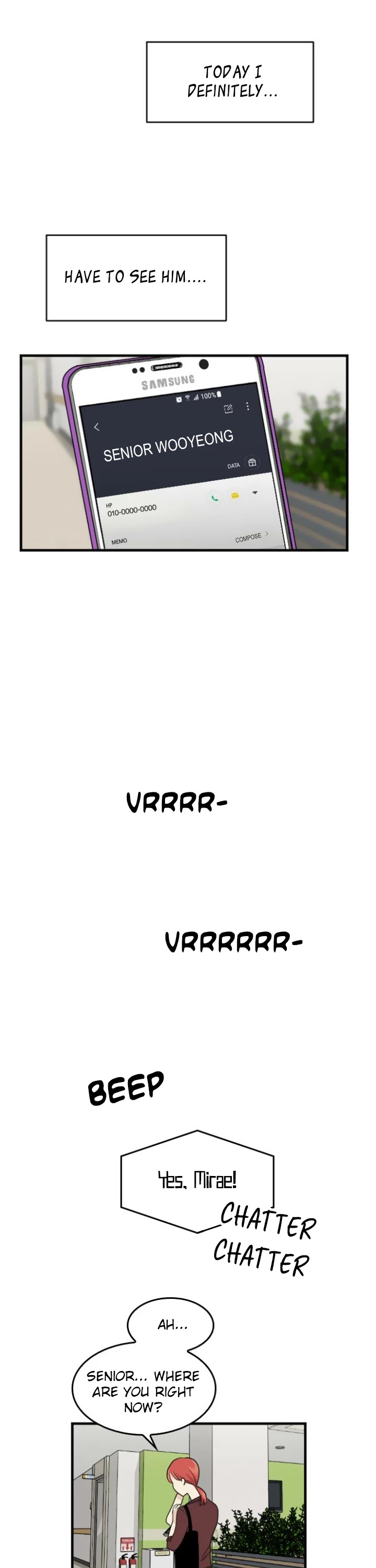 My ID is Gangnam Beauty Chapter 54 page 7 - Chapter 54: To Me, Senior is...