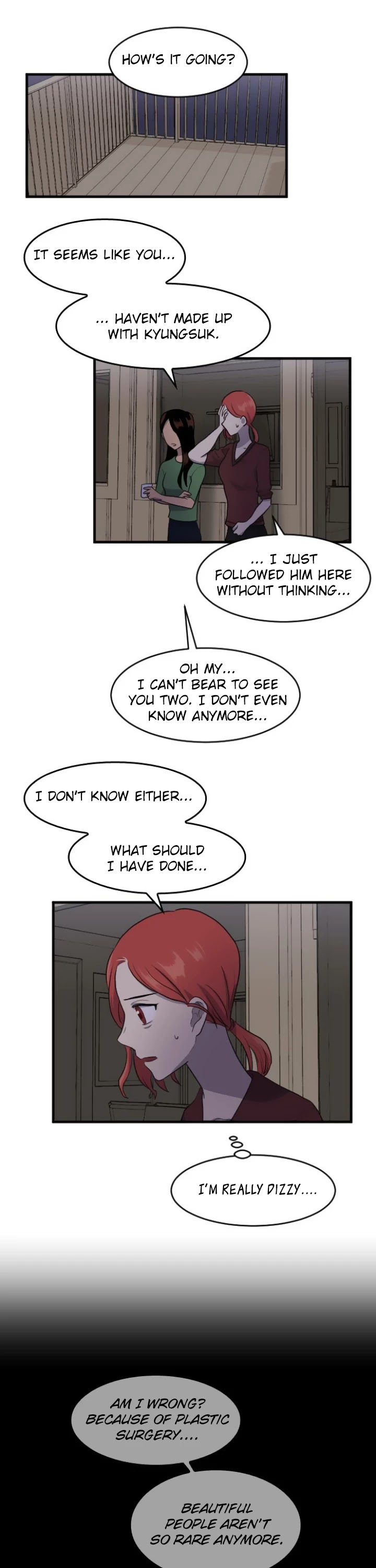 My ID is Gangnam Beauty Chapter 55 page 11 - Chapter 55: Really Can't Stand It