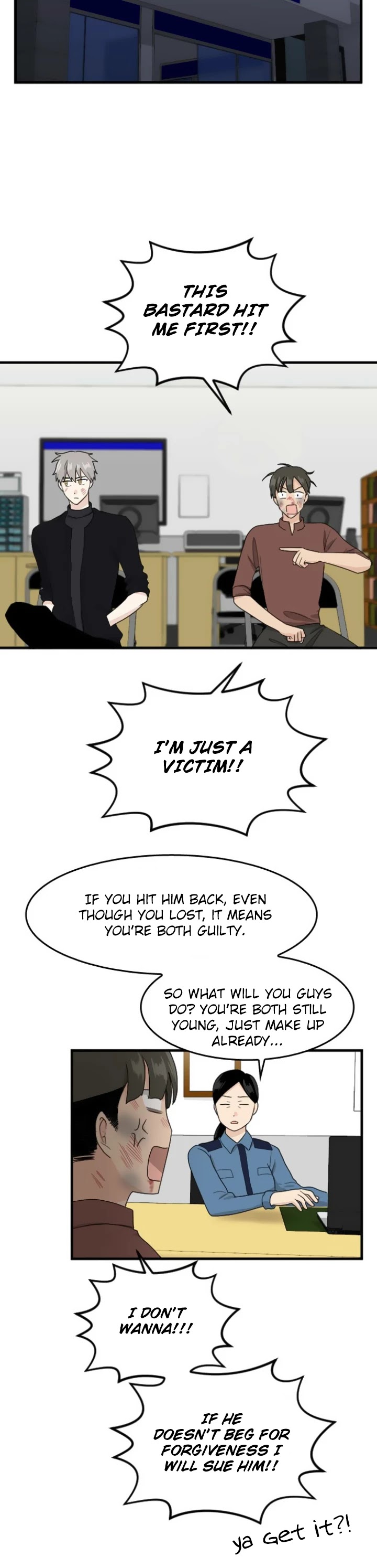 My ID is Gangnam Beauty Chapter 55 page 27 - Chapter 55: Really Can't Stand It