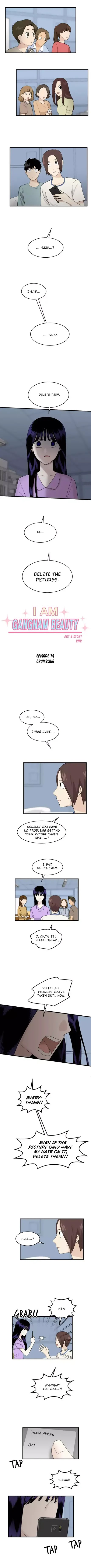 My ID is Gangnam Beauty Chapter 74 page 1 - Chapter 74: Crumbling