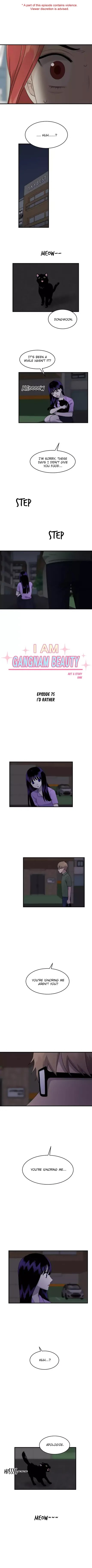 My ID is Gangnam Beauty Chapter 75 page 1 - Chapter 75: I'd Rather