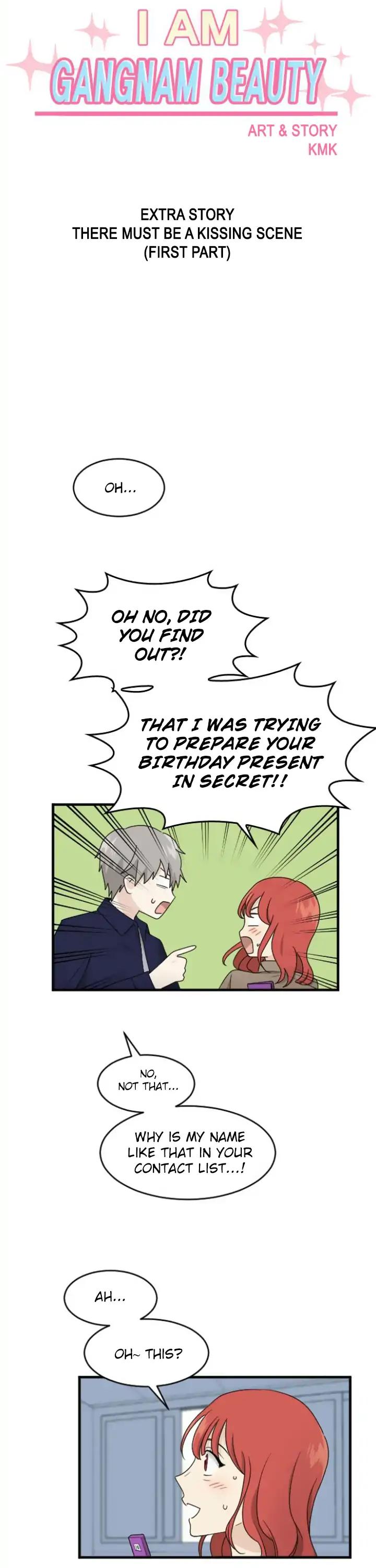My ID is Gangnam Beauty Chapter 83 page 3 - Chapter 83: Extra Story: There Must Be A Kissing Scene (First Part)