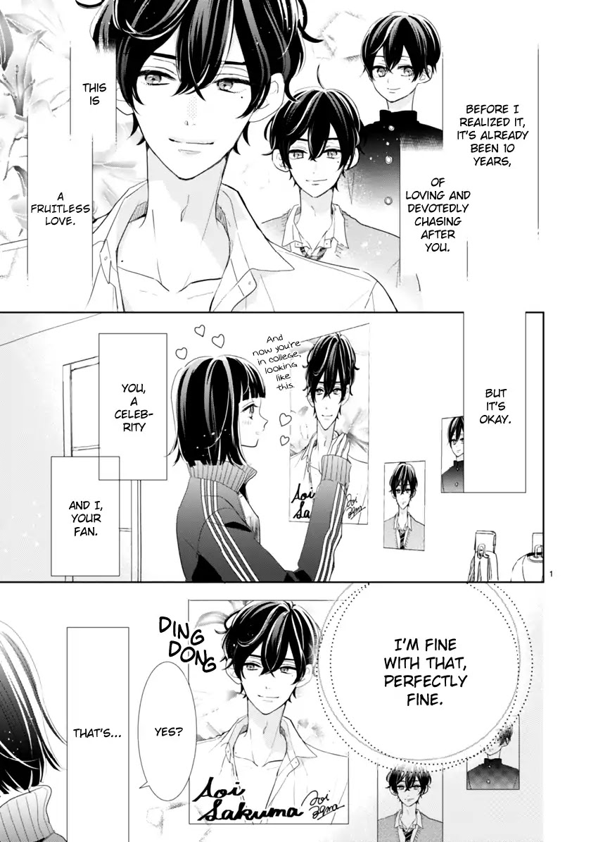 My Idol Came To My House! Chapter 1 page 6 - Chapter 1: The person himself appears!?