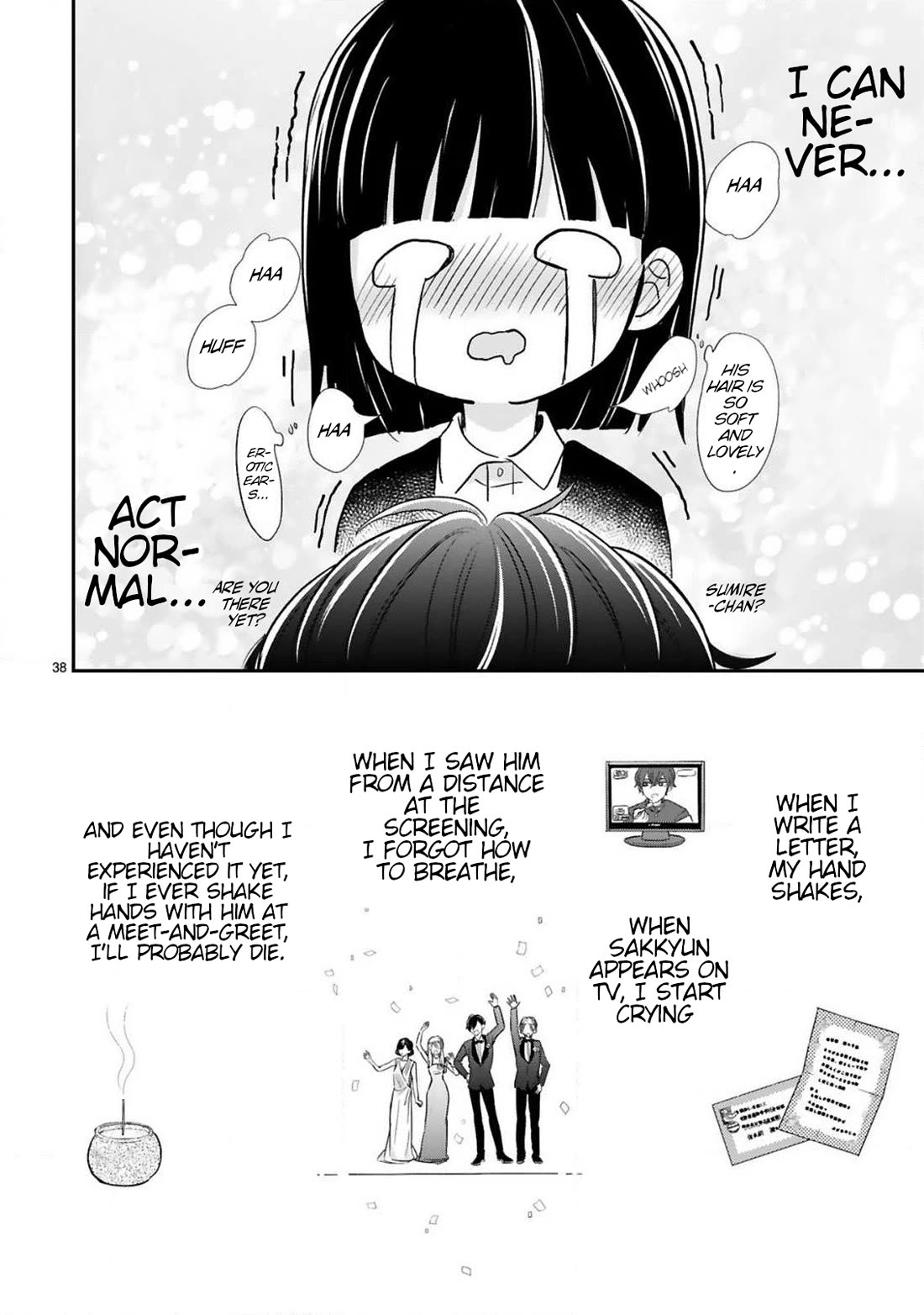 My Idol Came To My House! Chapter 10 page 14 - Chapter 10: Sakkyun Changing in Person