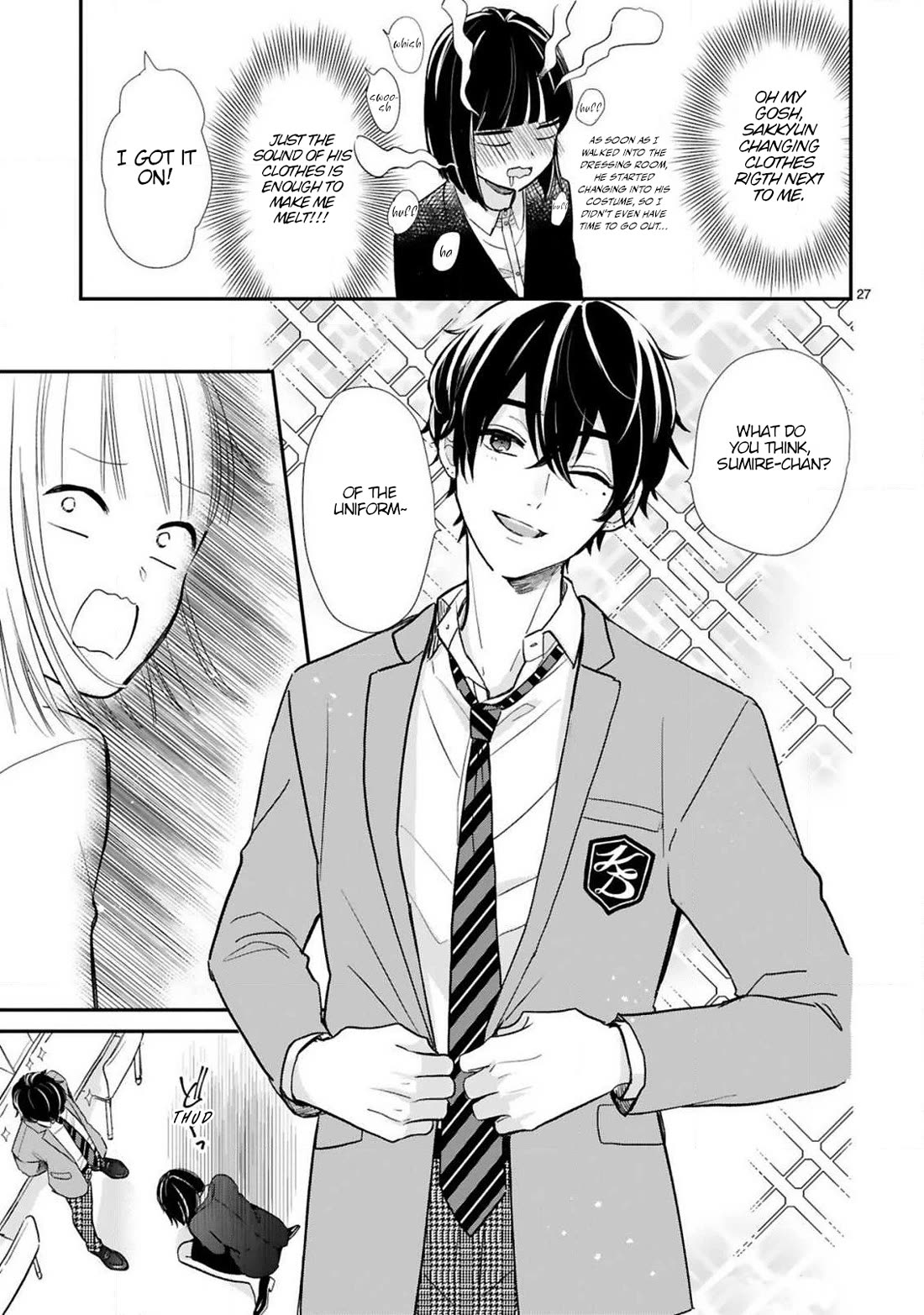 My Idol Came To My House! Chapter 10 page 3 - Chapter 10: Sakkyun Changing in Person