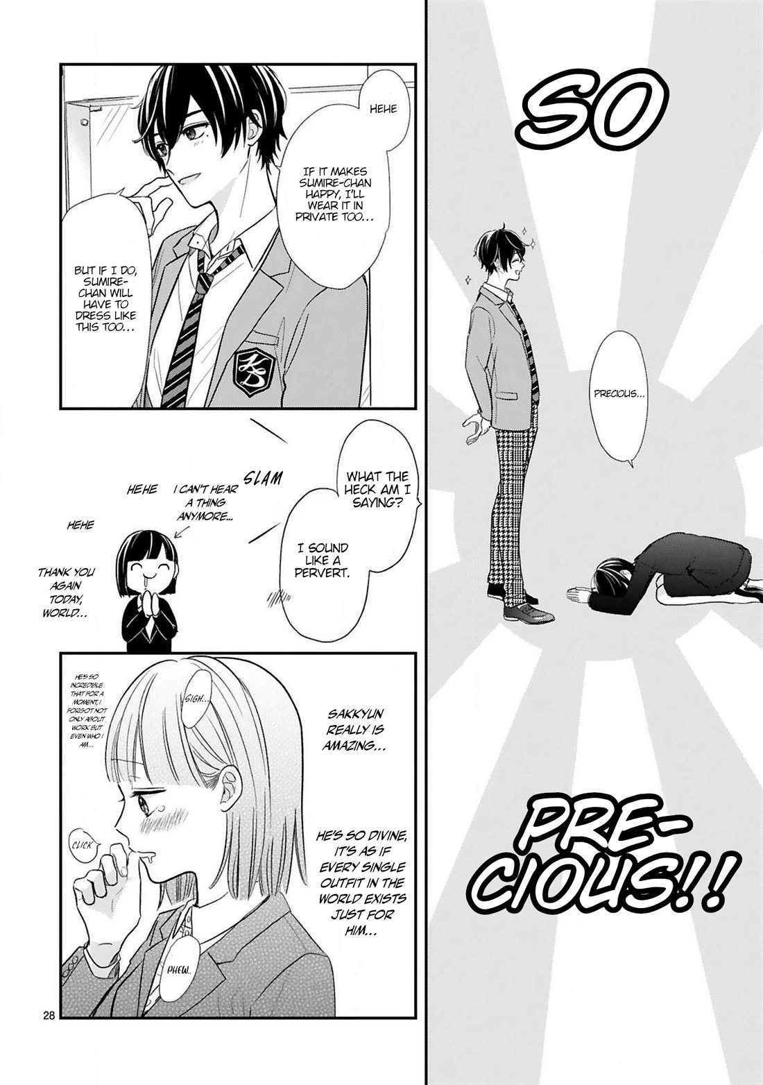 My Idol Came To My House! Chapter 10 page 4 - Chapter 10: Sakkyun Changing in Person