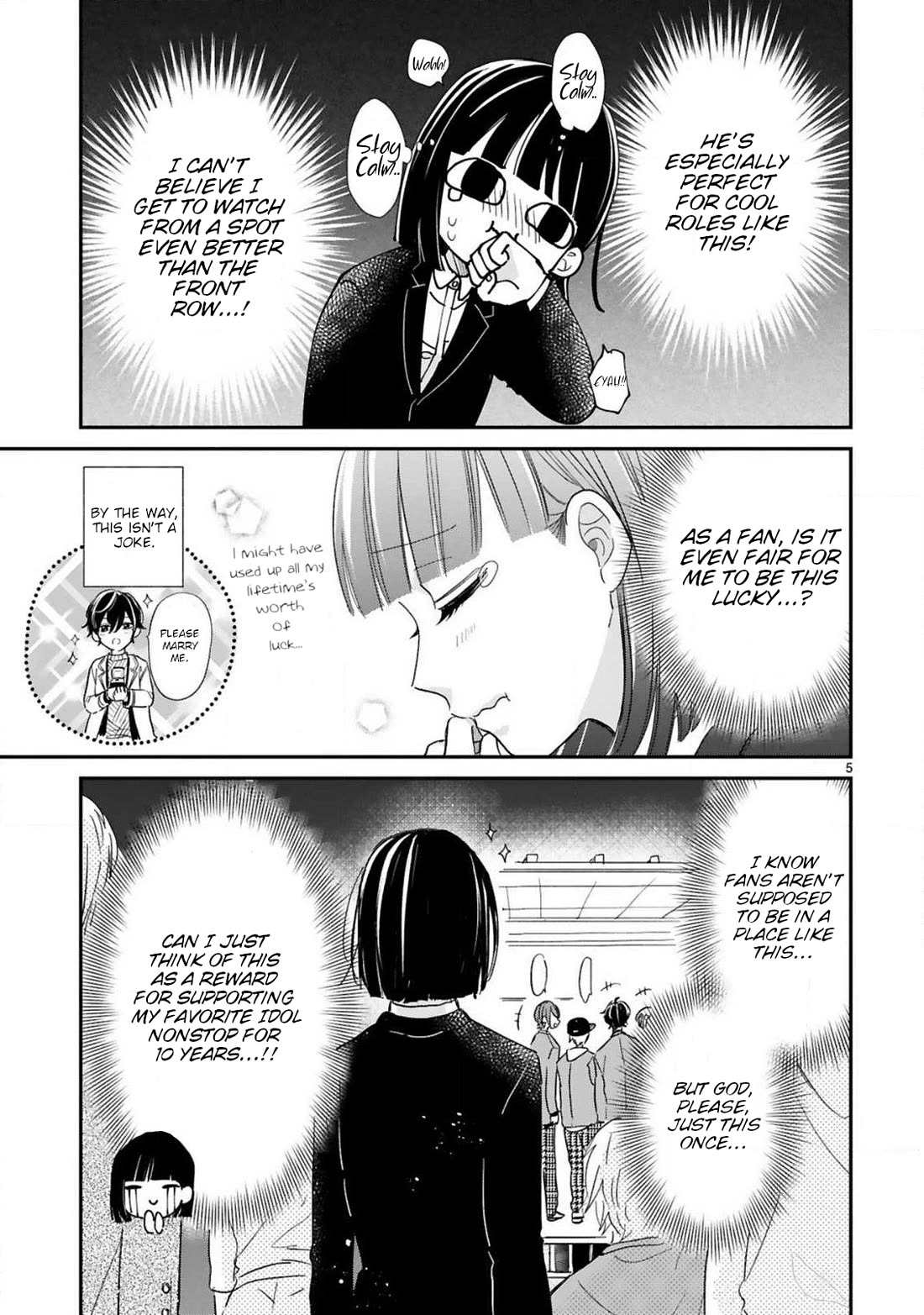 My Idol Came To My House! Chapter 11 page 5 - Chapter 11: Working For My Idol
