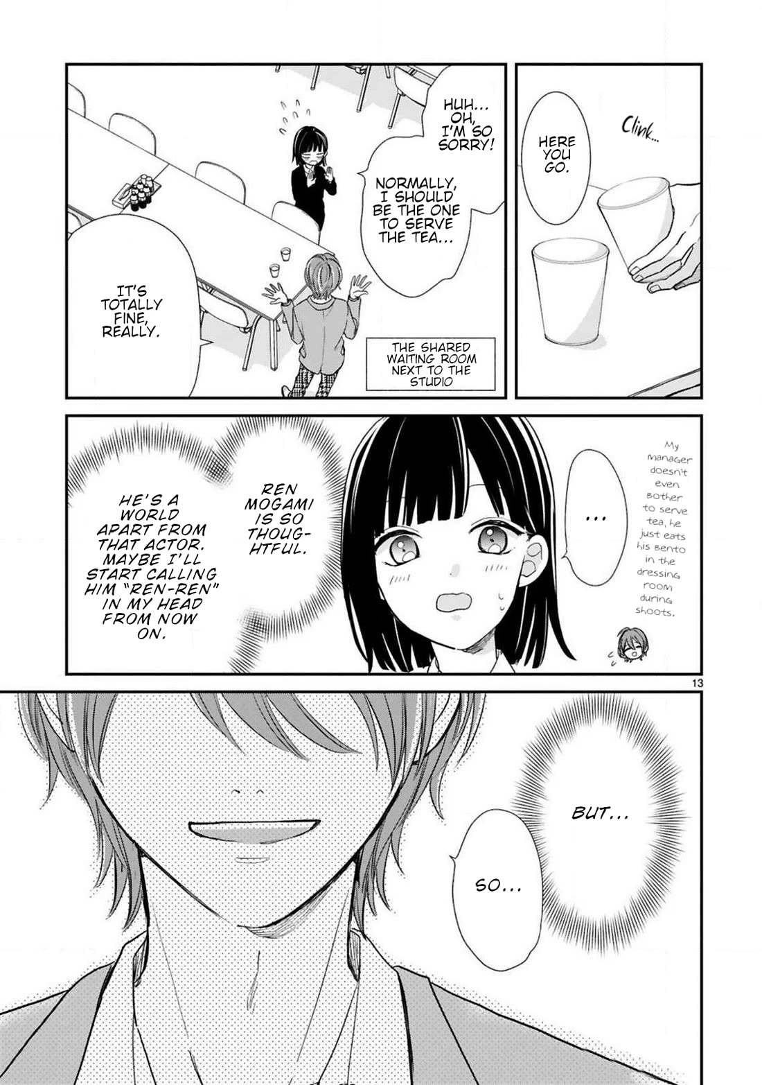 My Idol Came To My House! Chapter 12 page 3 - Chapter 12: Aoi Sakuma's Woman