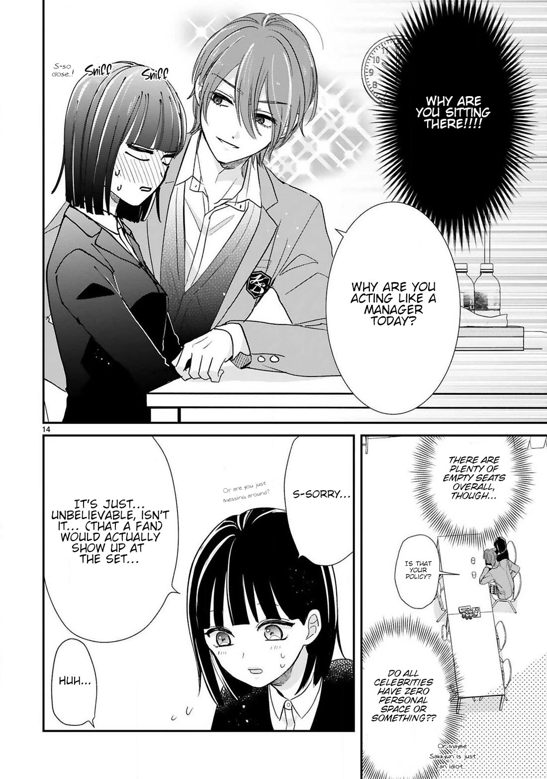 My Idol Came To My House! Chapter 12 page 4 - Chapter 12: Aoi Sakuma's Woman