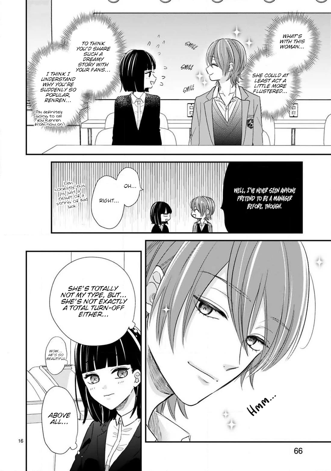 My Idol Came To My House! Chapter 12 page 6 - Chapter 12: Aoi Sakuma's Woman
