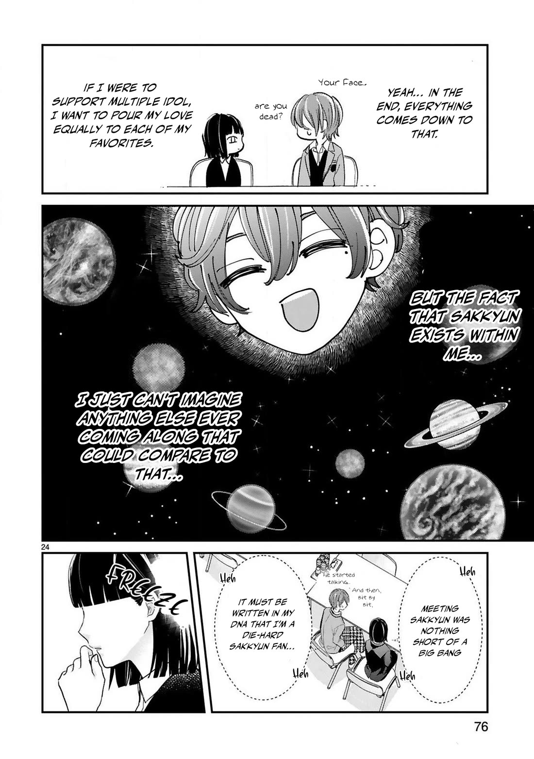 My Idol Came To My House! Chapter 13 page 4 - Chapter 13: Single Idol vs. Multiple Idol