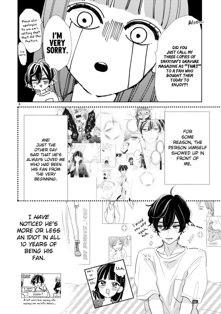 My Idol Came To My House! Chapter 2.1 page 6 - Chapter 2.1: Come Back, Sakkyun!