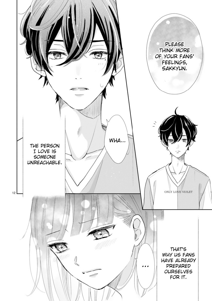 My Idol Came To My House! Chapter 3 page 12 - Chapter 3: Chased By My Idol