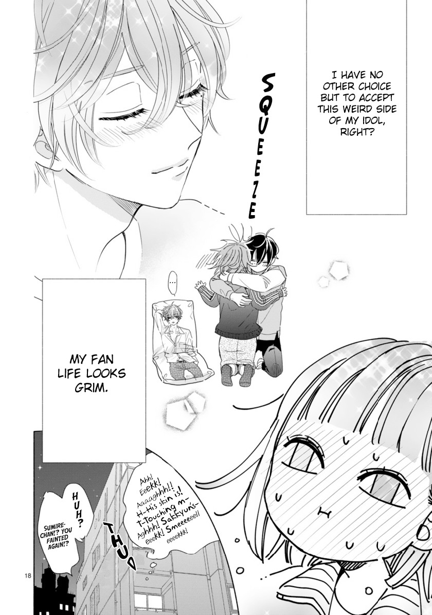 My Idol Came To My House! Chapter 3 page 18 - Chapter 3: Chased By My Idol