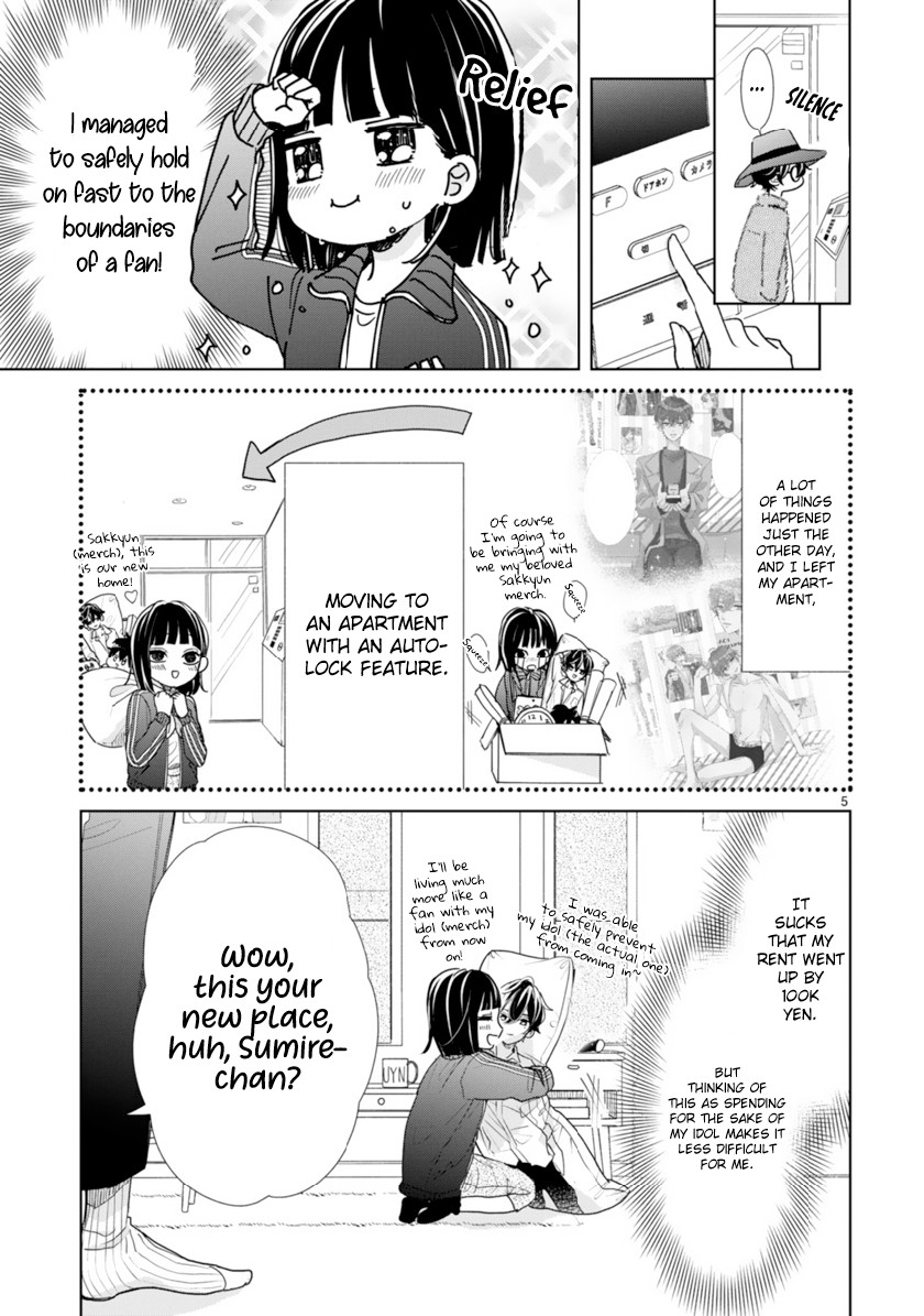 My Idol Came To My House! Chapter 3 page 5 - Chapter 3: Chased By My Idol