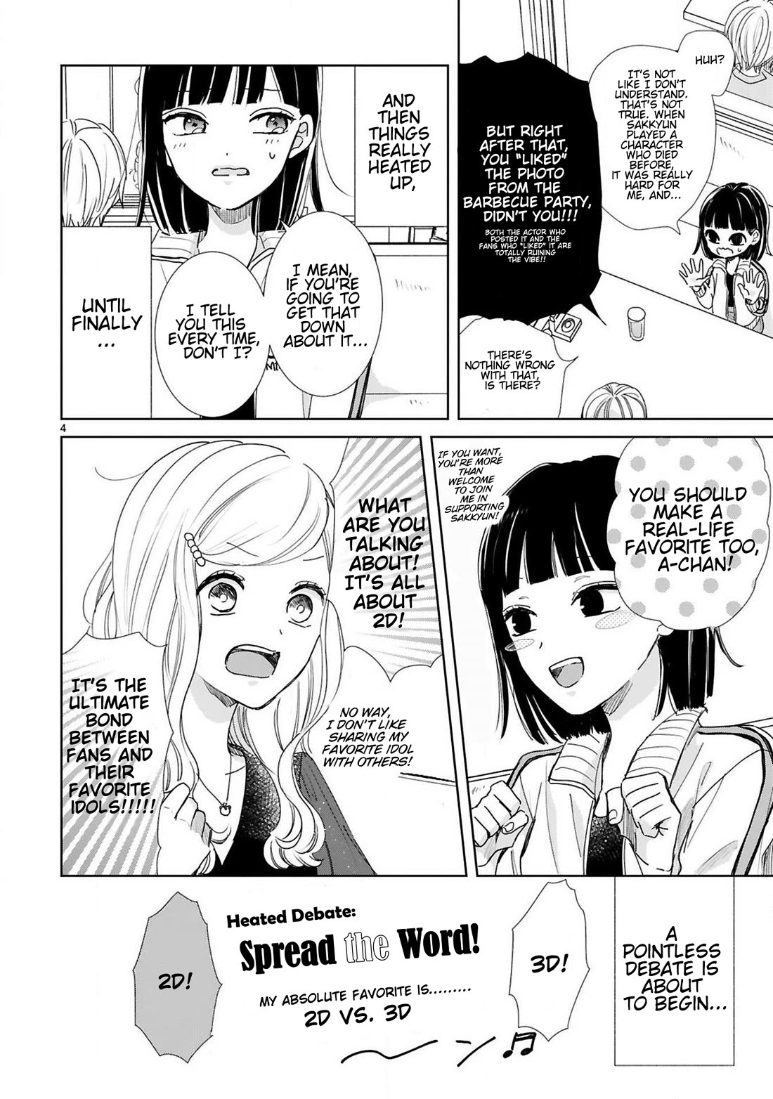 My Idol Came To My House! Chapter 6 page 4 - Chapter 6: My Idol And Being Multidimensional