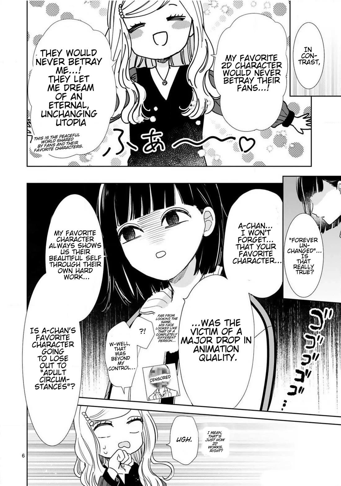 My Idol Came To My House! Chapter 6 page 6 - Chapter 6: My Idol And Being Multidimensional