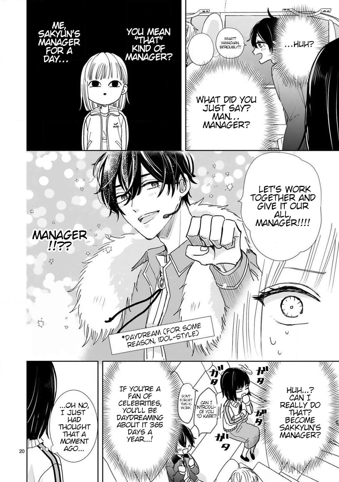 My Idol Came To My House! Chapter 7 page 10 - Chapter 7: Discerning Fan From Manager