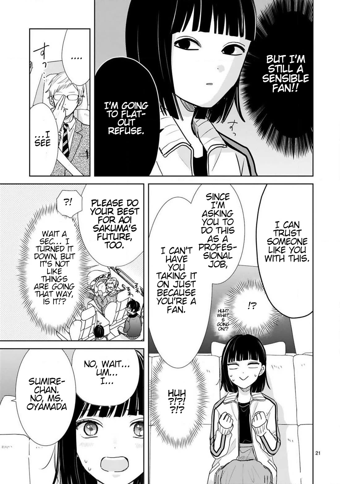My Idol Came To My House! Chapter 7 page 11 - Chapter 7: Discerning Fan From Manager