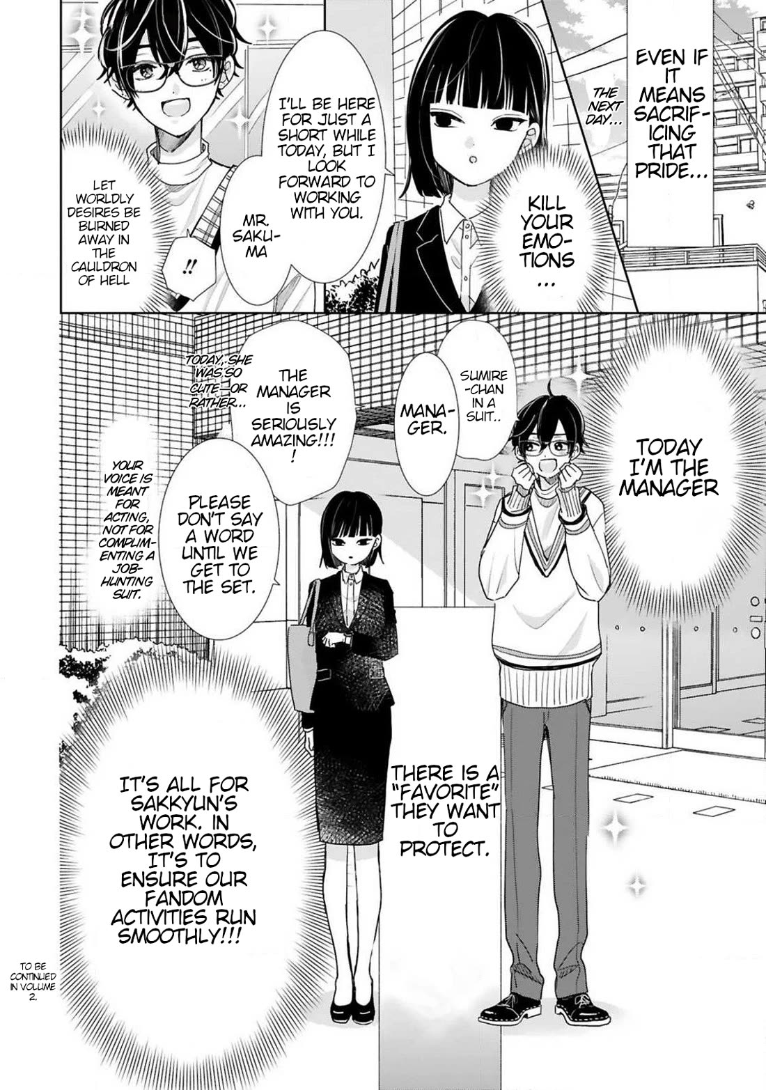 My Idol Came To My House! Chapter 7 page 14 - Chapter 7: Discerning Fan From Manager