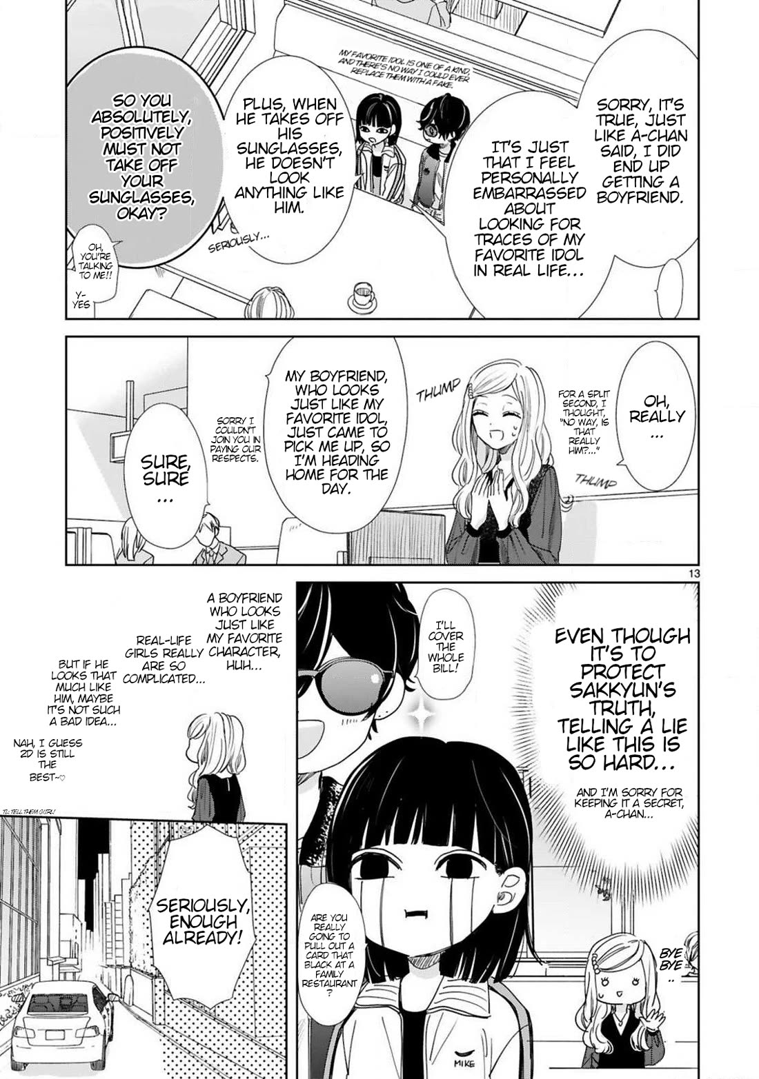 My Idol Came To My House! Chapter 7 page 3 - Chapter 7: Discerning Fan From Manager