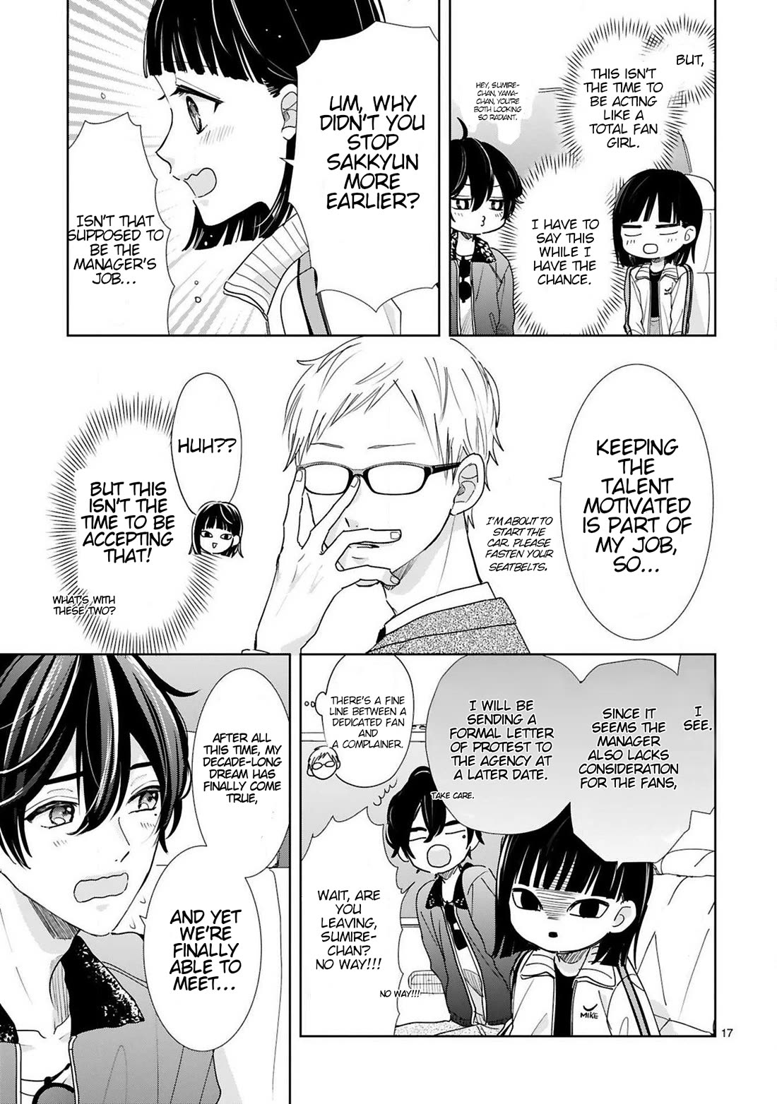 My Idol Came To My House! Chapter 7 page 7 - Chapter 7: Discerning Fan From Manager
