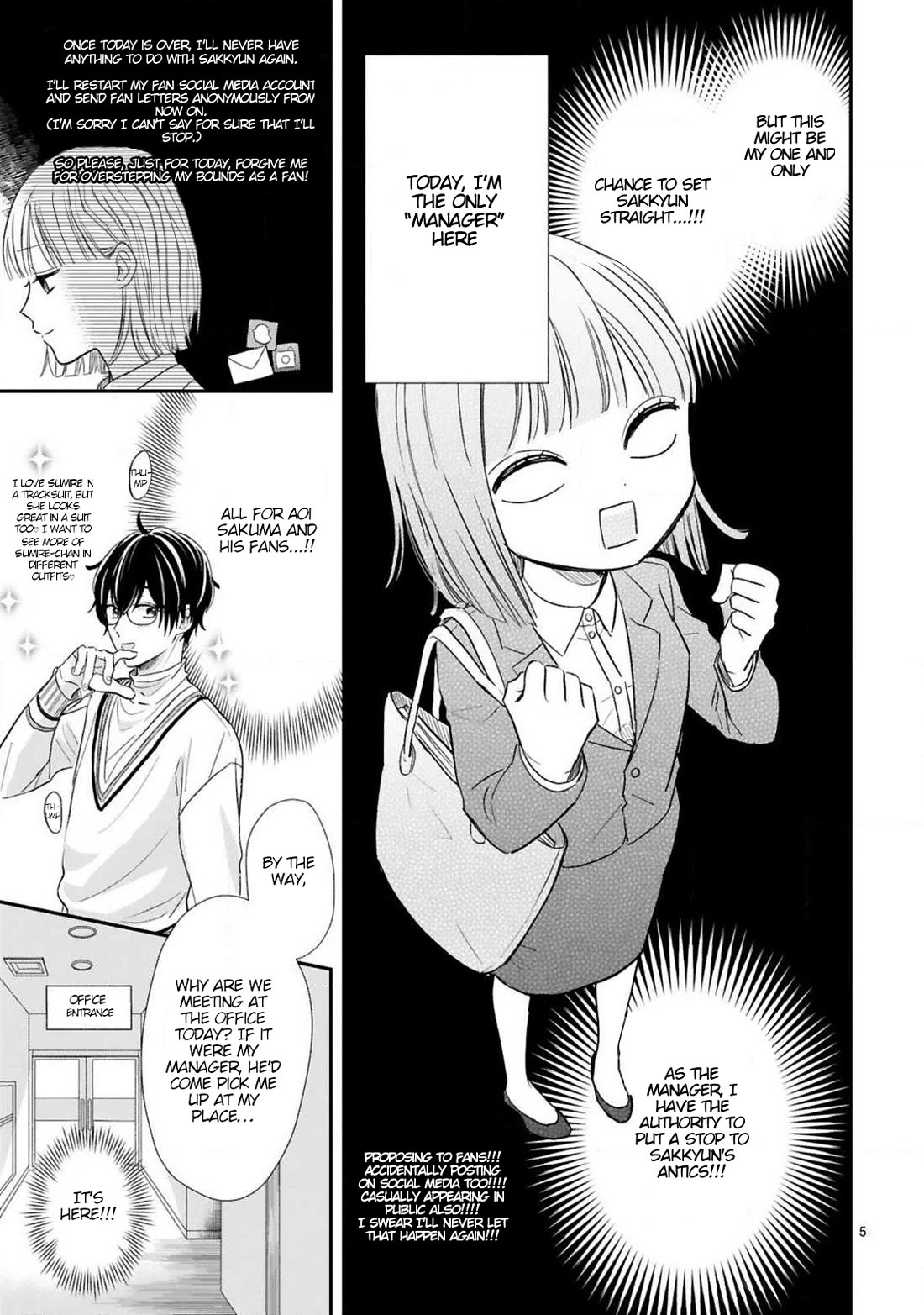 My Idol Came To My House! Chapter 8 page 8 - Chapter 8: Sakkyun's Management