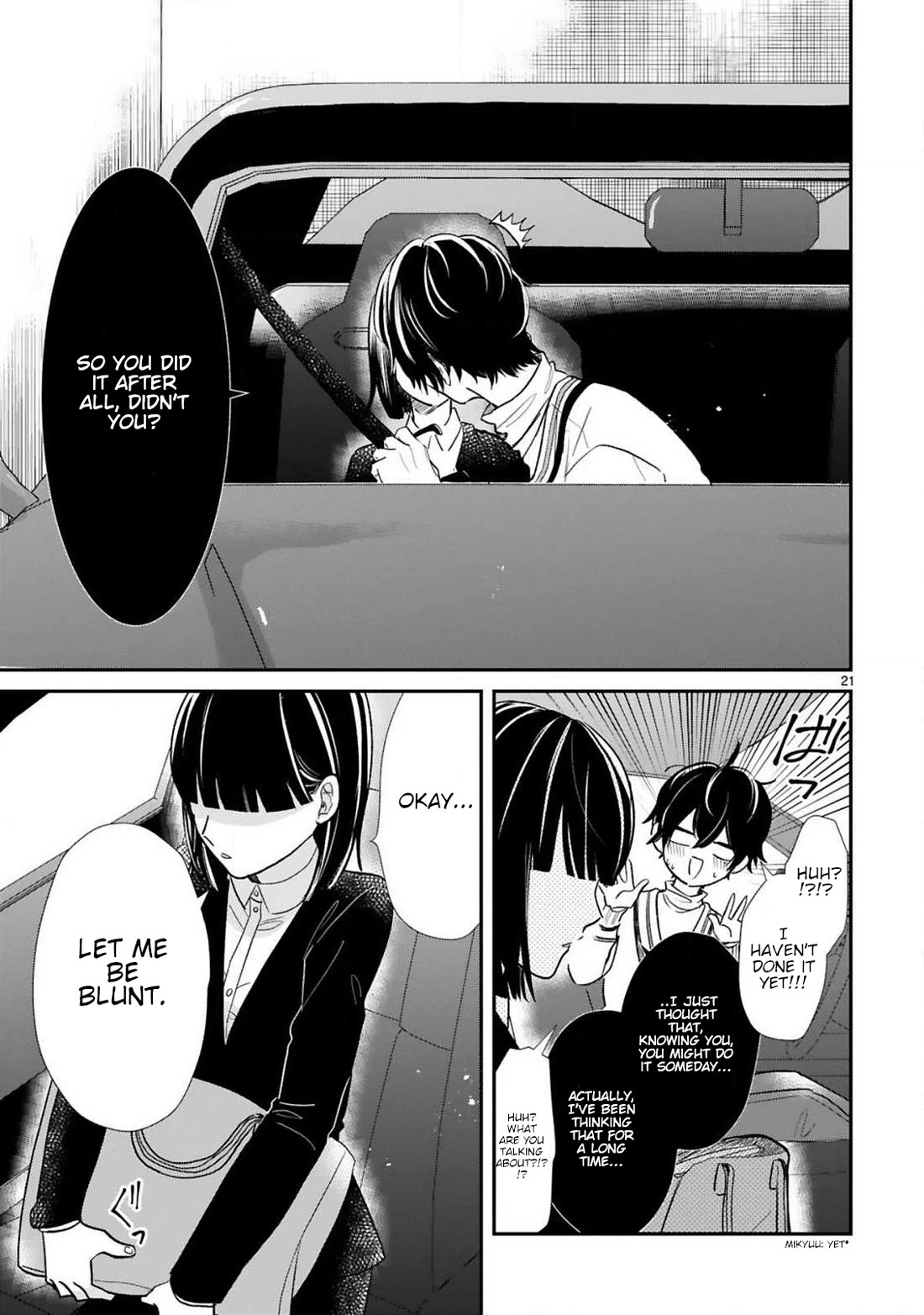 My Idol Came To My House! Chapter 9 page 11 - Chapter 9: My Favorite Idol And The Passenger Seat