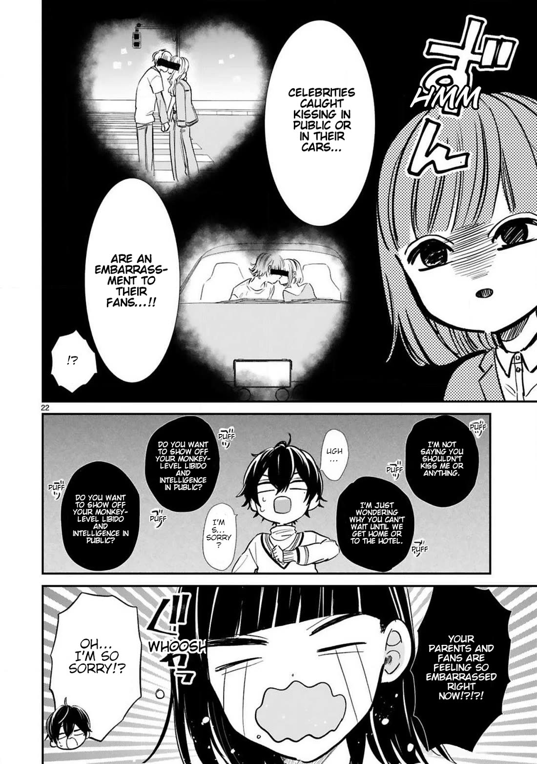 My Idol Came To My House! Chapter 9 page 12 - Chapter 9: My Favorite Idol And The Passenger Seat