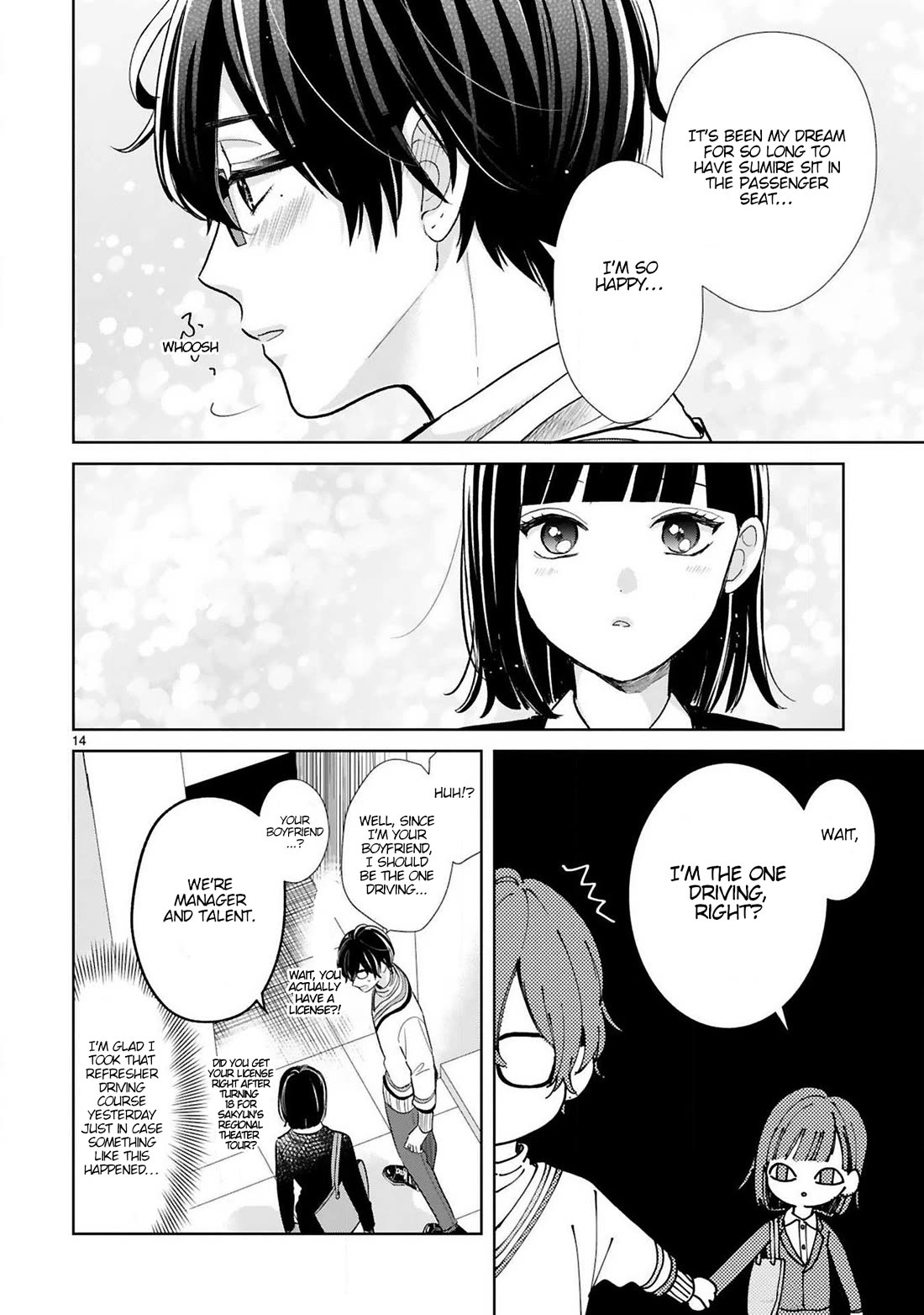 My Idol Came To My House! Chapter 9 page 4 - Chapter 9: My Favorite Idol And The Passenger Seat