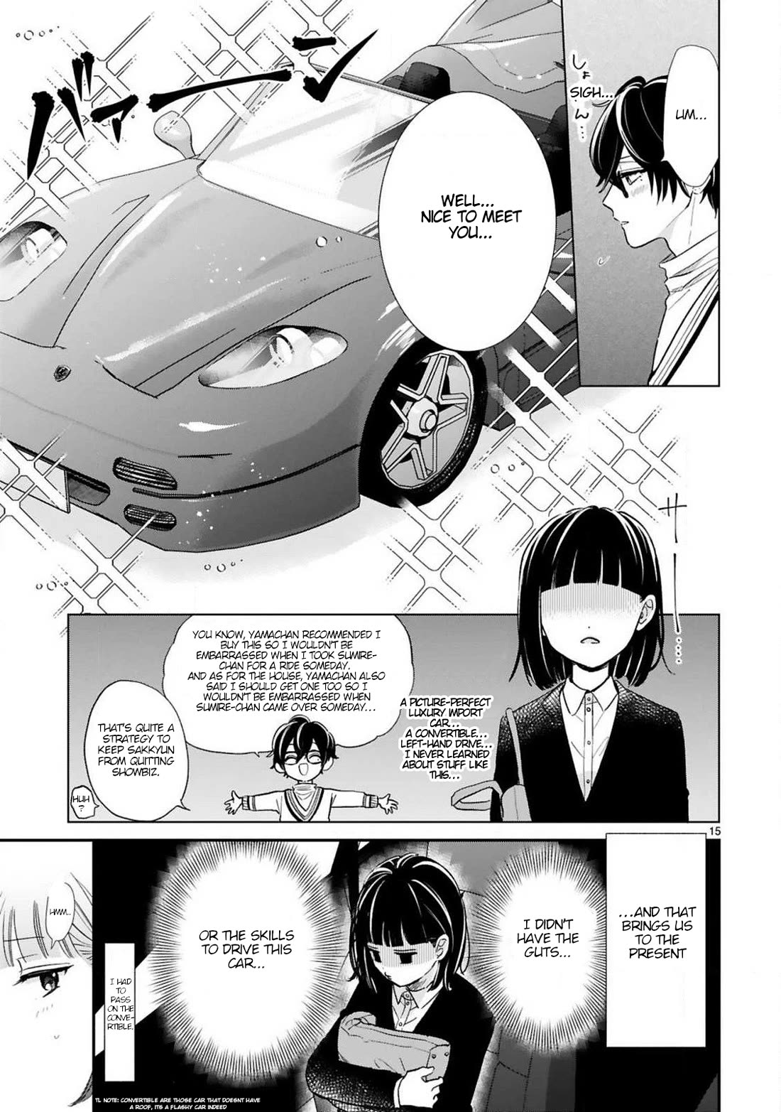 My Idol Came To My House! Chapter 9 page 5 - Chapter 9: My Favorite Idol And The Passenger Seat