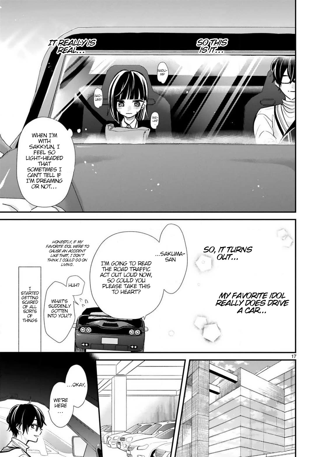 My Idol Came To My House! Chapter 9 page 7 - Chapter 9: My Favorite Idol And The Passenger Seat