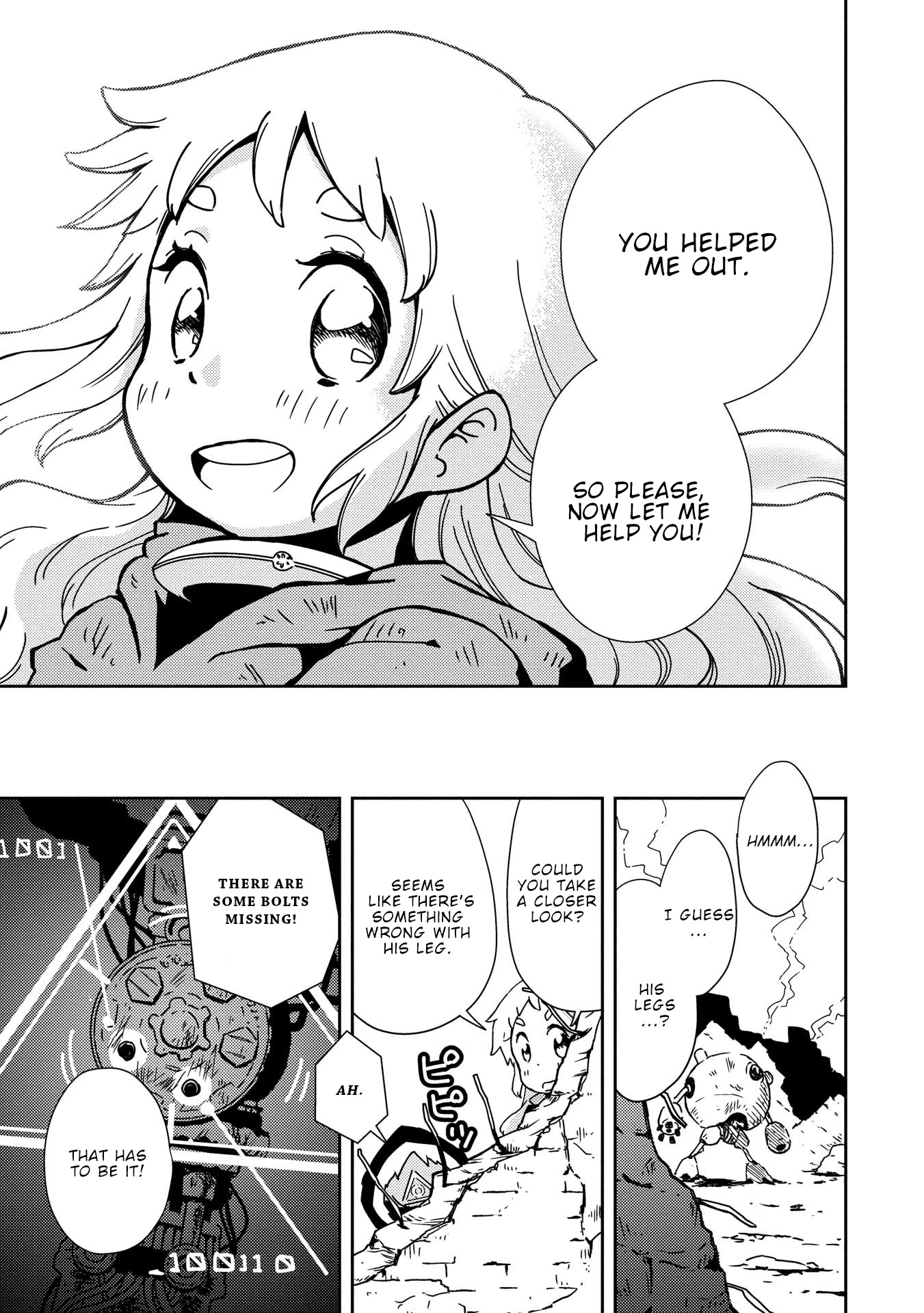 My Kairos Chapter 1 page 32 - Chapter 1: Machine Planet 1 Gladiolus