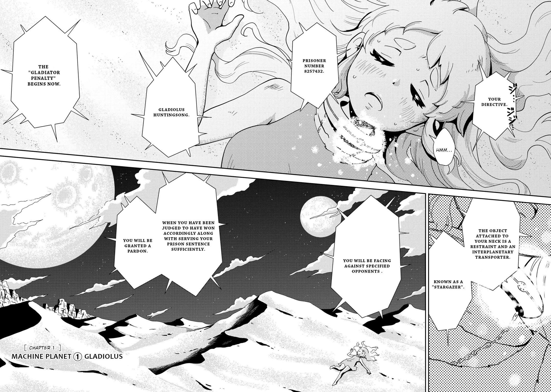 My Kairos Chapter 1 page 4 - Chapter 1: Machine Planet 1 Gladiolus
