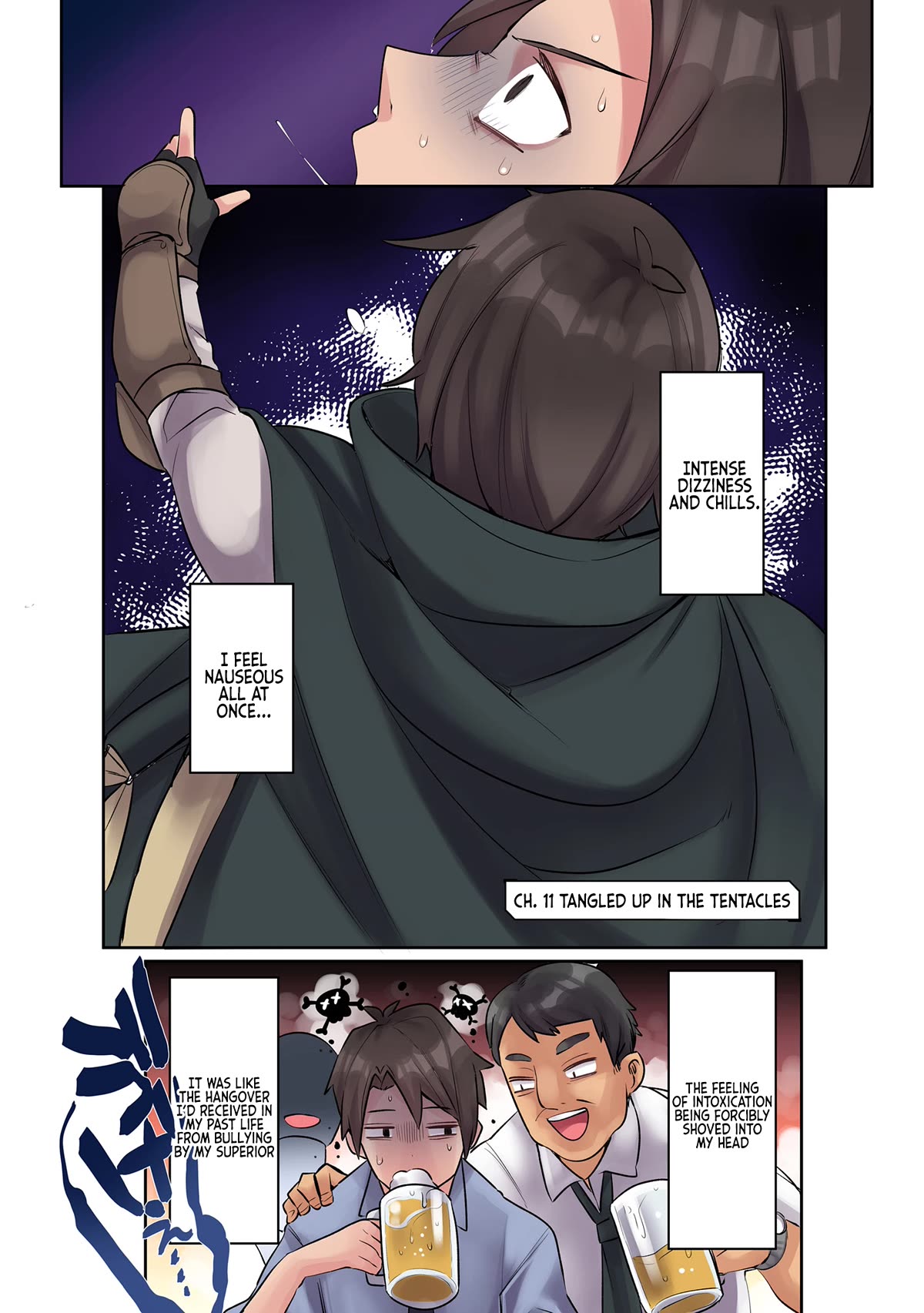 My level up is strange! ~ Reincarnation of a great Man in a Different World Chapter 11 page 2 - Chapter 11: Tangled Up In The Tentacles