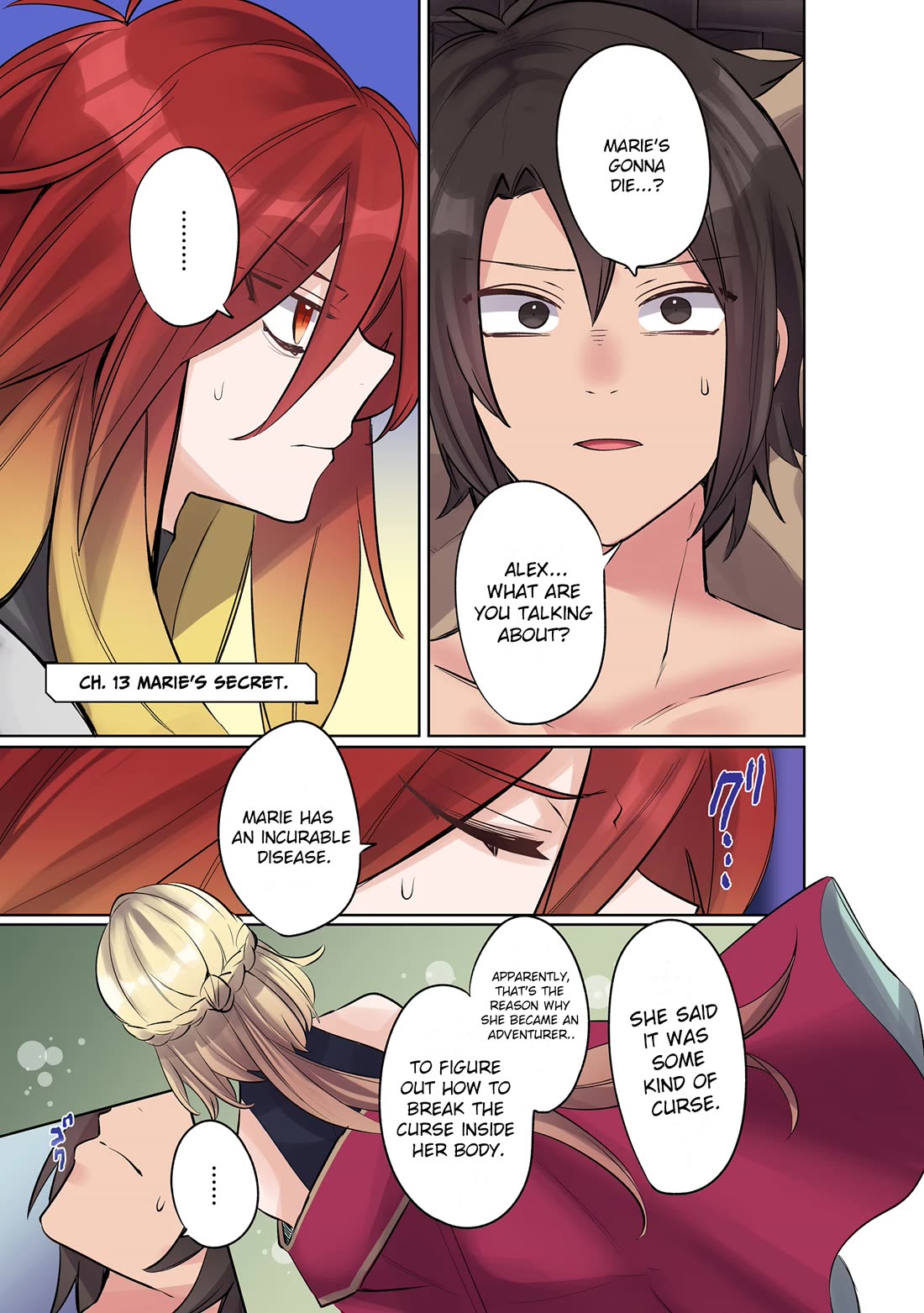 My level up is strange! ~ Reincarnation of a great Man in a Different World Chapter 13 page 2 - Chapter 13: Marie's Secret
