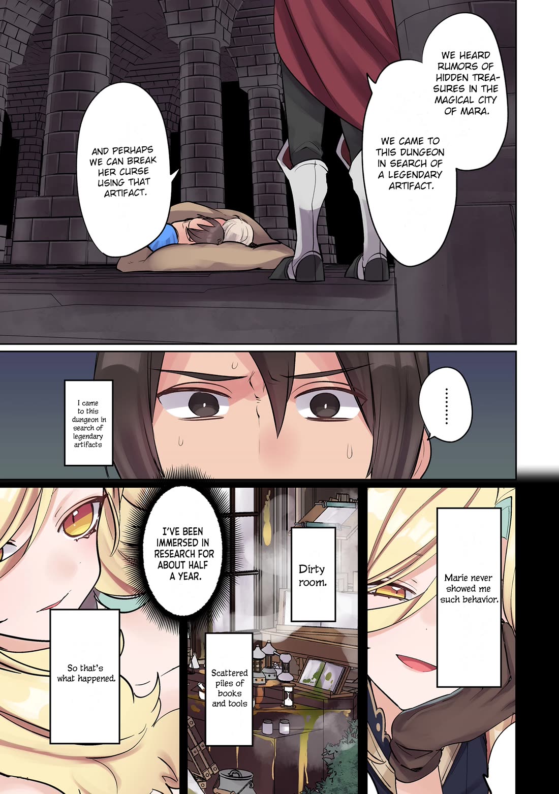 My level up is strange! ~ Reincarnation of a great Man in a Different World Chapter 13 page 4 - Chapter 13: Marie's Secret