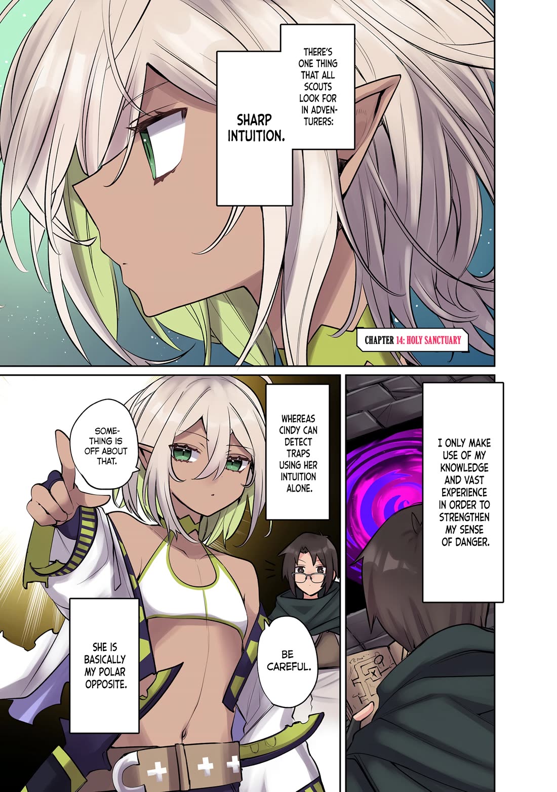 My level up is strange! ~ Reincarnation of a great Man in a Different World Chapter 14 page 1 - Chapter 14: Holy Sanctuary