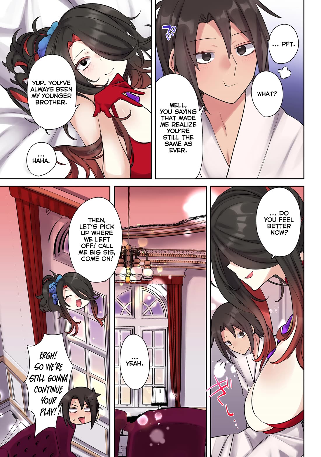 My level up is strange! ~ Reincarnation of a great Man in a Different World Chapter 18.5 page 3 - Chapter 18.5: Big Sis