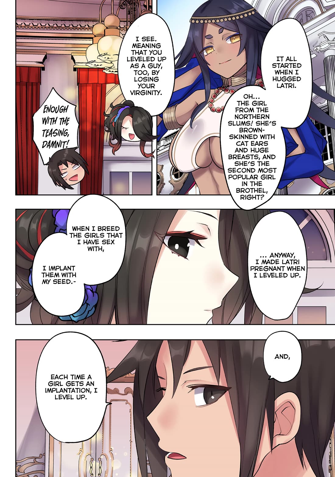 My level up is strange! ~ Reincarnation of a great Man in a Different World Chapter 19 page 4 - Chapter 19: The Blessing of God?