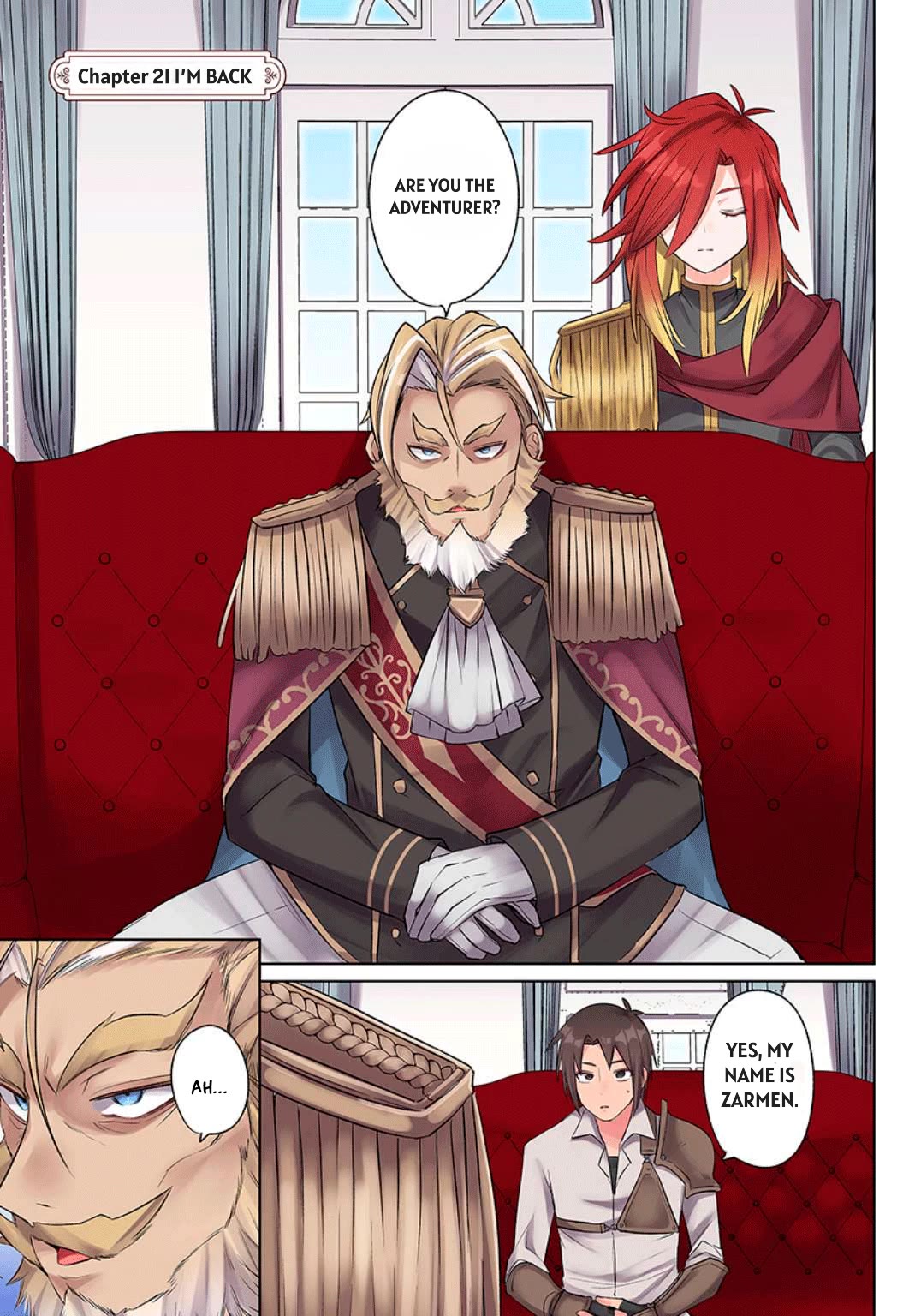 My level up is strange! ~ Reincarnation of a great Man in a Different World Chapter 21 page 1 - Chapter 21: I’m back