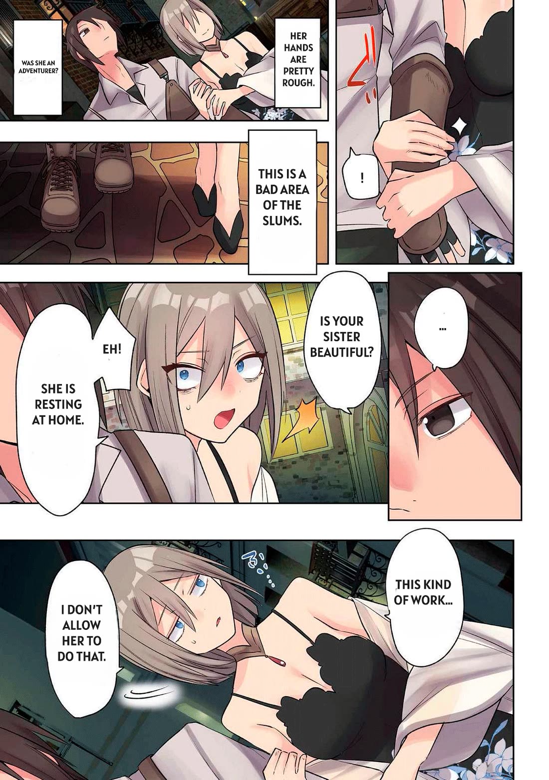 My level up is strange! ~ Reincarnation of a great Man in a Different World Chapter 22 page 13 - Chapter 22: The girl that sells flowers